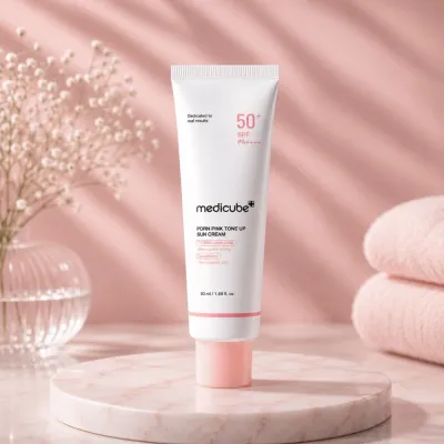 Medicube PDRN Pink Tone Up Sun Cream SPF50+ PA++++ - 50ml